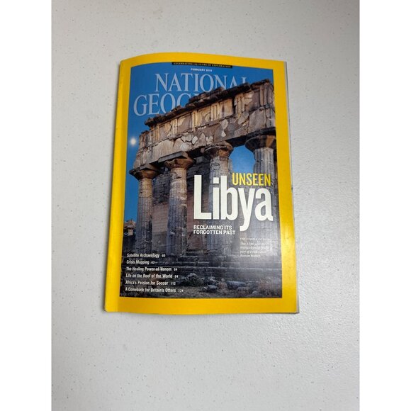National Geographic Magazine February 2013 Unseen Libya Issue - Picture 5 of 5